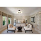 Midnetic 4-Light Semi Flush Mount