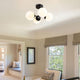 Midnetic 4-Light Semi Flush Mount