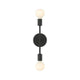 Modernist 2-Light Wall Sconce