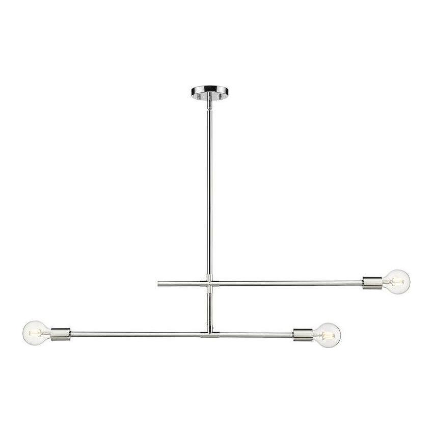 Modernist 3-Light Chandelier