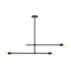 Modernist 3-Light Chandelier