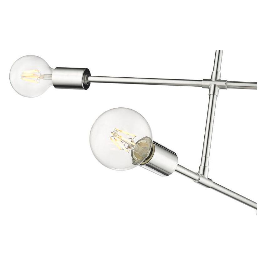 Modernist 3-Light Semi Flush Mount