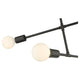Modernist 3-Light Semi Flush Mount