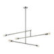 Modernist 5-Light Chandelier