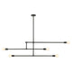 Modernist 5-Light Chandelier