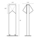 Triform Compact 16" LED Double Bollard