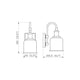 Bryant 1-Light Wall Sconce
