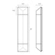 Triform 24" LED Sconce