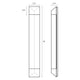 Triform 36" LED Sconce