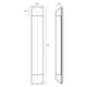 Triform 36" LED Sconce