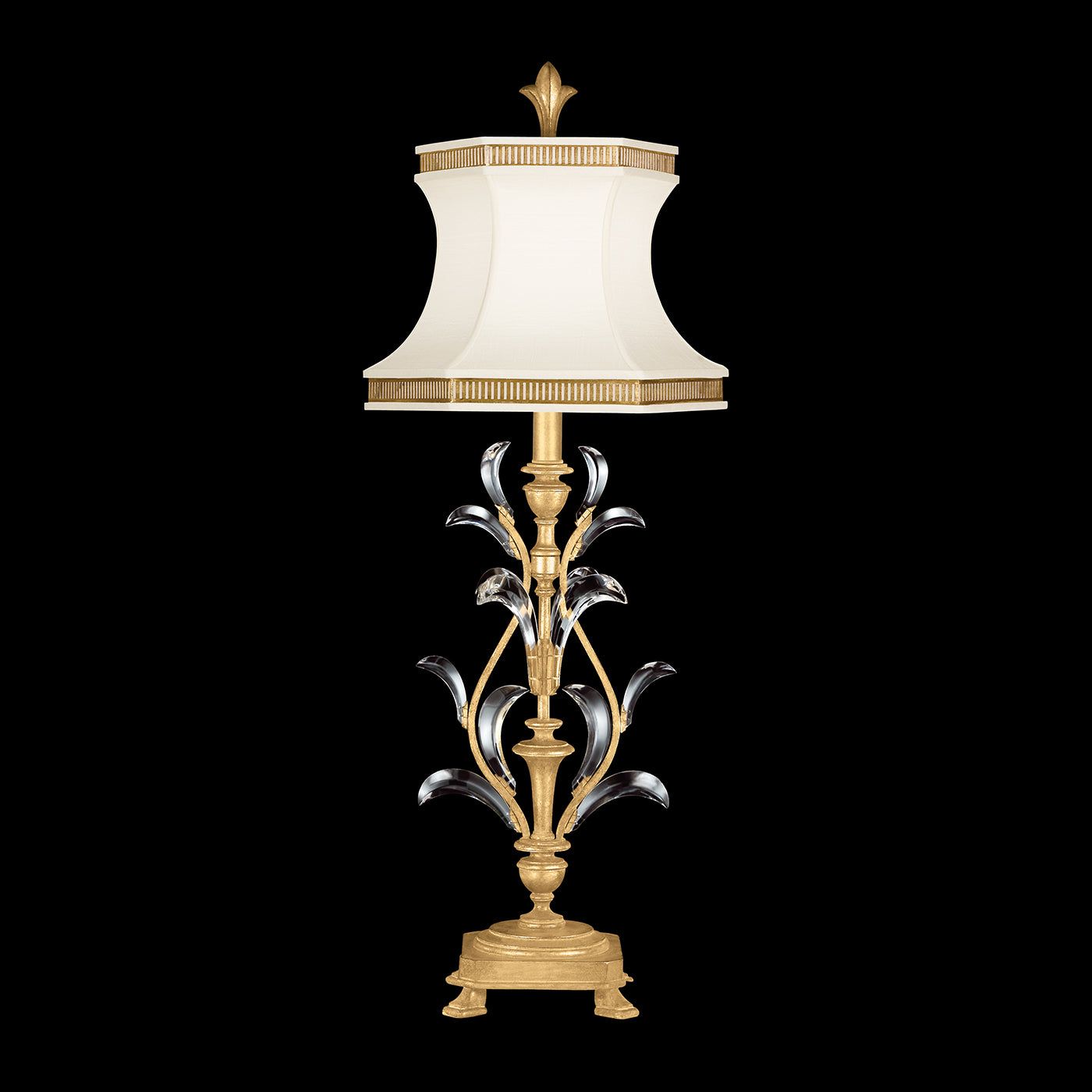 Beveled Arcs 41" Table Lamp