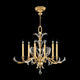 Beveled Arcs 37" Round Chandelier