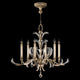 Beveled Arcs 37" Round Chandelier
