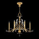 Beveled Arcs 44" Oblong Chandelier