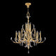 Beveled Arcs 58" Round Chandelier