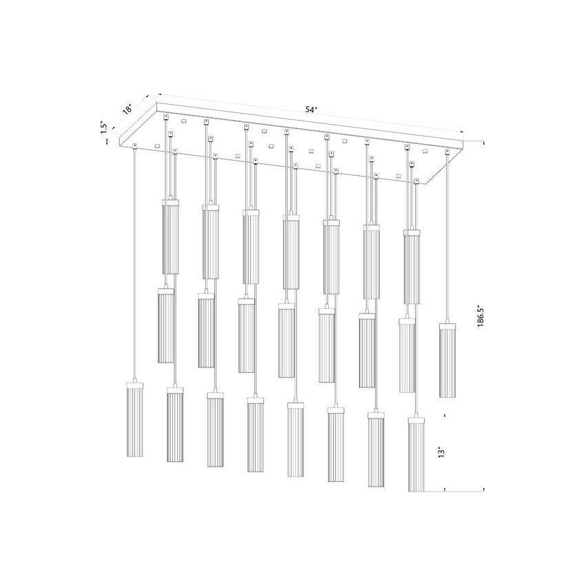 Beau 23-Light Chandelier