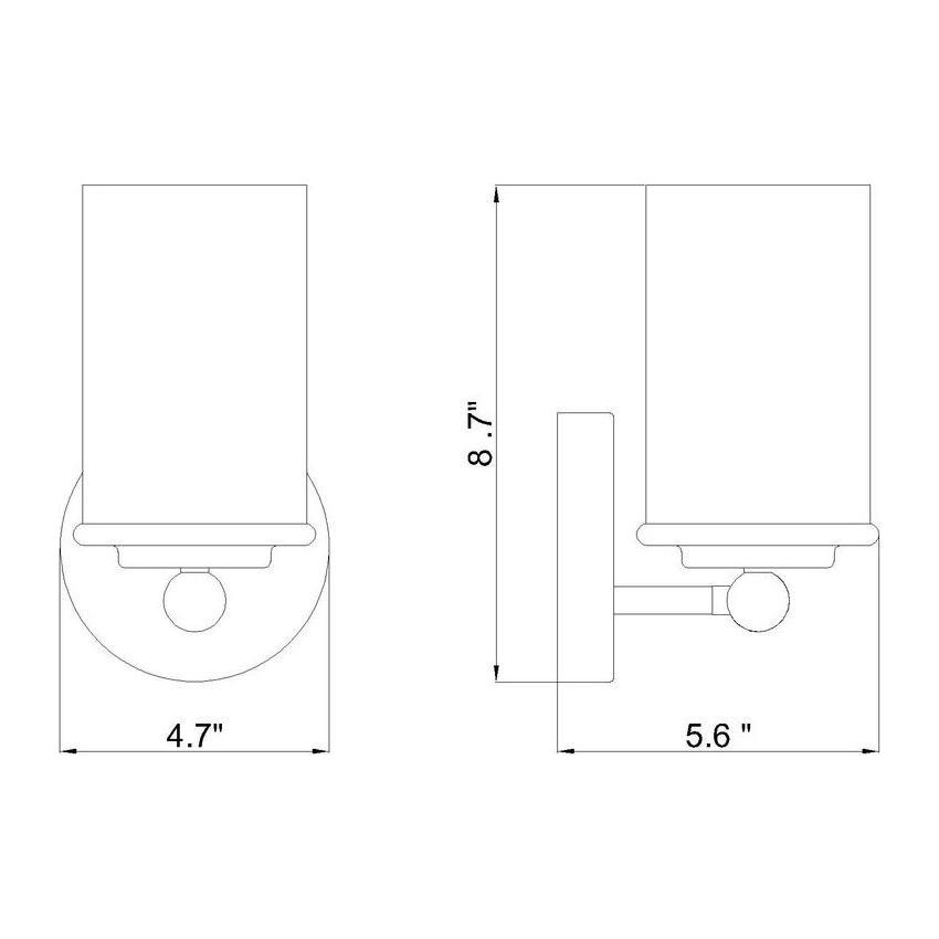 Thayer 1-Light Wall Sconce