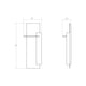 Backgate 20" Right LED Sconce