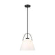 Z-Studio 12.5" 1-Light Linen Pendant