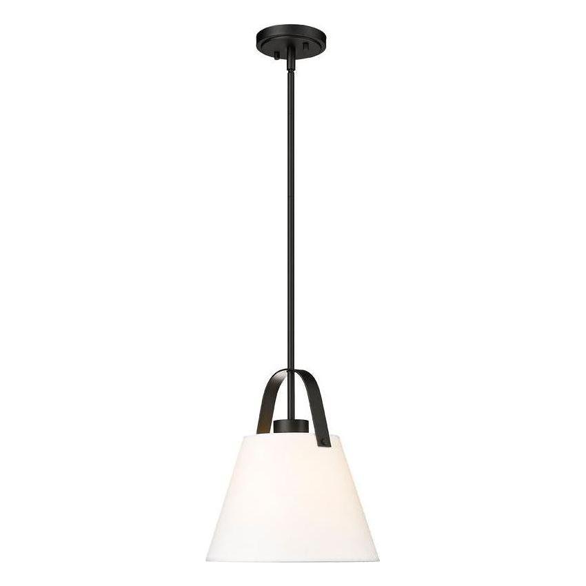 Z-Studio 12.5" 1-Light Linen Pendant