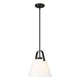 Z-Studio 12.5" 1-Light Linen Pendant