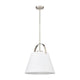 Z-Studio 18" 1-Light Linen Pendant