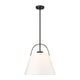 Z-Studio 18" 1-Light Linen Pendant