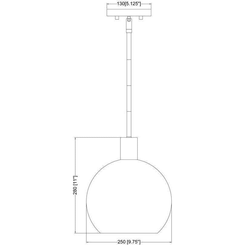 Z-Lite - Margo 1-Light Pendant - Lights Canada