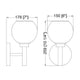 Sutton 1-Light Wall Sconce