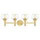 Sutton 4-Light Vanity
