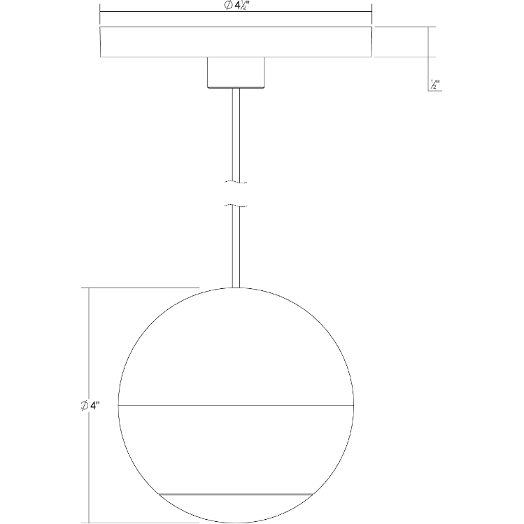 Hemisphere Pendant