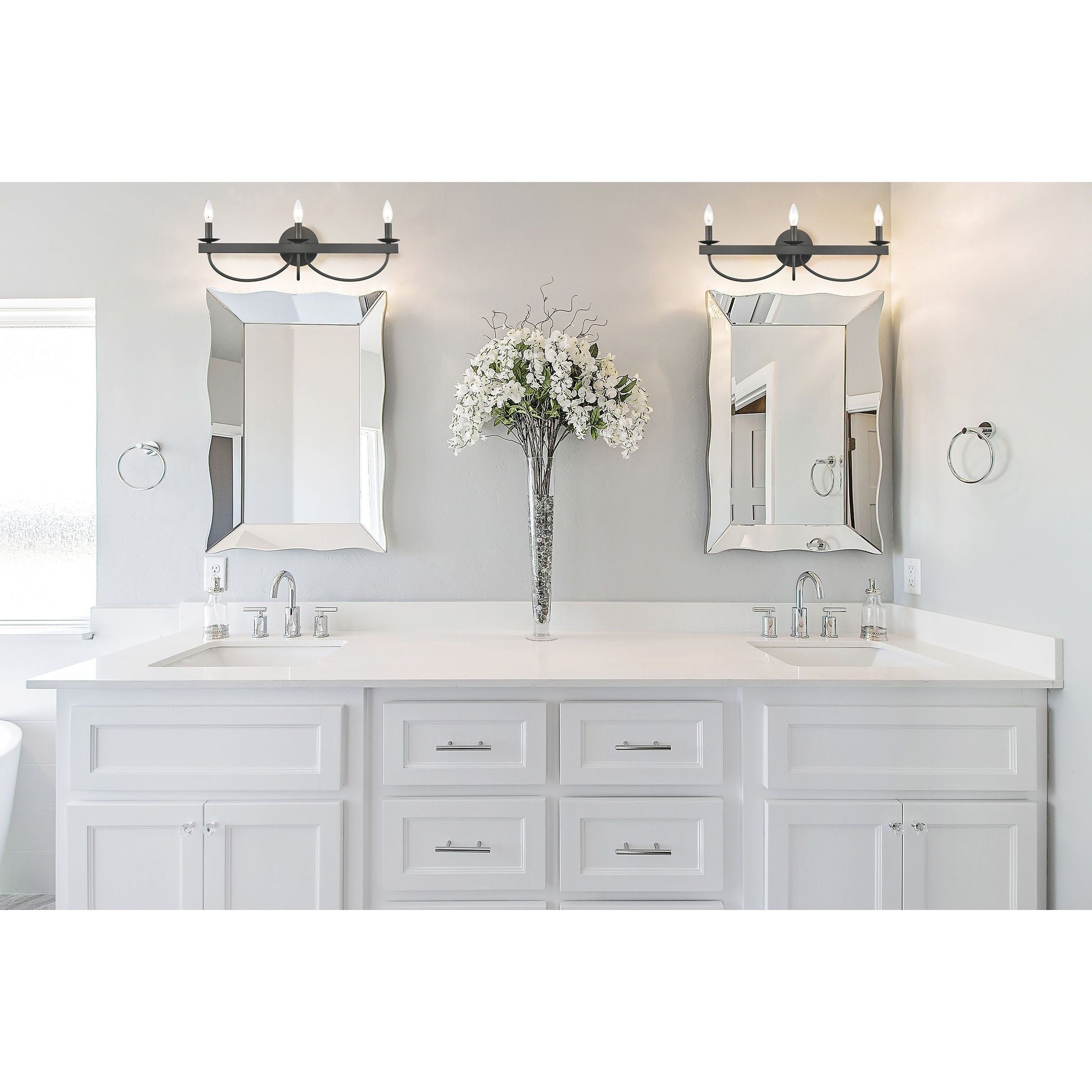 Williamson 24" Wide 3-Light Vanity Light