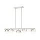 Realm Sphere 5-Light Linear Chandelier