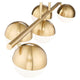 Realm Sphere 5-Light Linear Chandelier