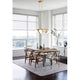 Realm Sphere 5-Light Linear Chandelier