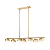 Realm Sphere 7-Light Linear Chandelier