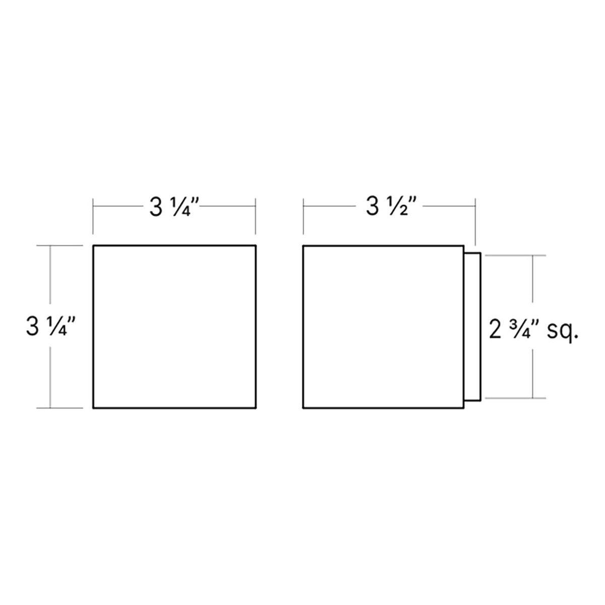 Qube Small Sconce