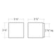 Qube Small Sconce