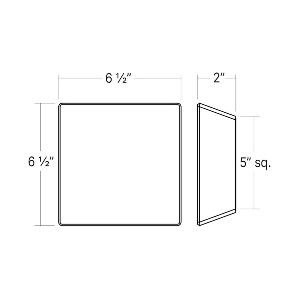 Mist Square Sconce