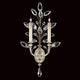 Crystal Laurel 28" Sconce