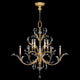 Beveled Arcs 56" Round Chandelier