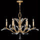 Beveled Arcs 42" Round Chandelier