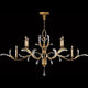 Beveled Arcs 74" Oblong Chandelier