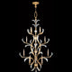 Beveled Arcs 48" Round Chandelier