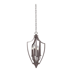 Foyer 11" Wide 4-Light Mini Pendant