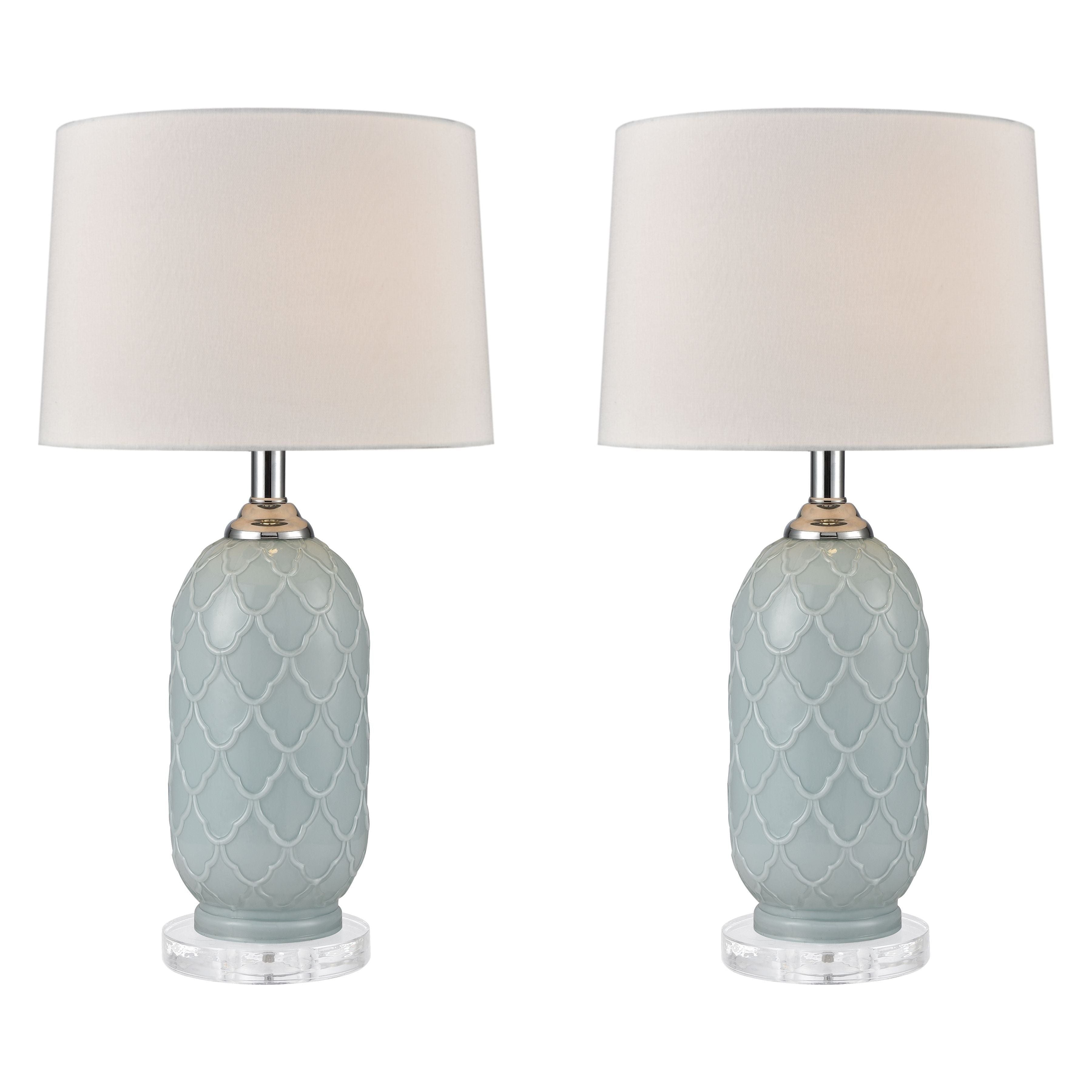 La Joliette 24" High 2-Light Table Lamp (Set of 2)