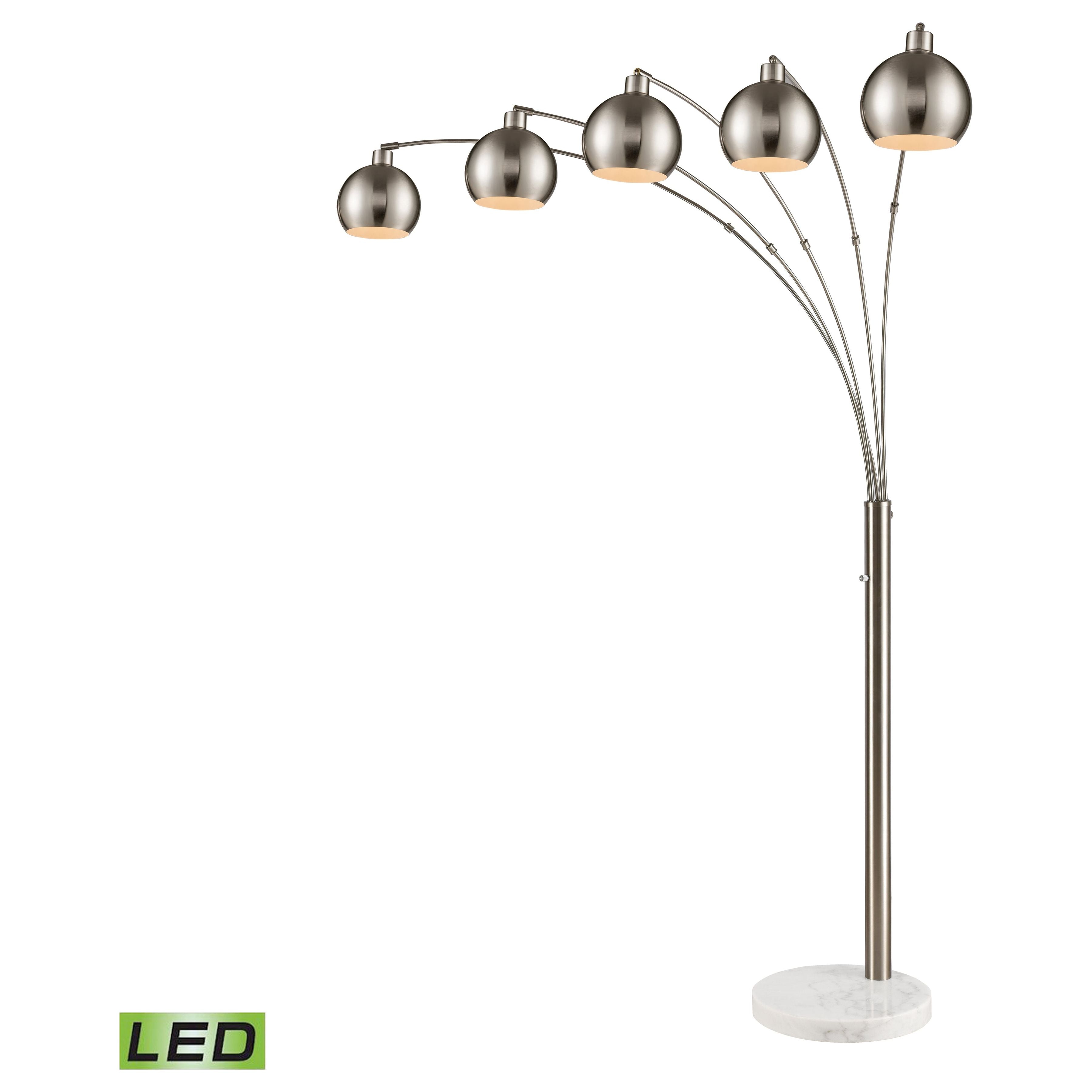 Peterborough 85.5" High 5-Light Floor Lamp