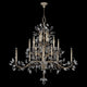 Crystal Laurel 75" Round Chandelier