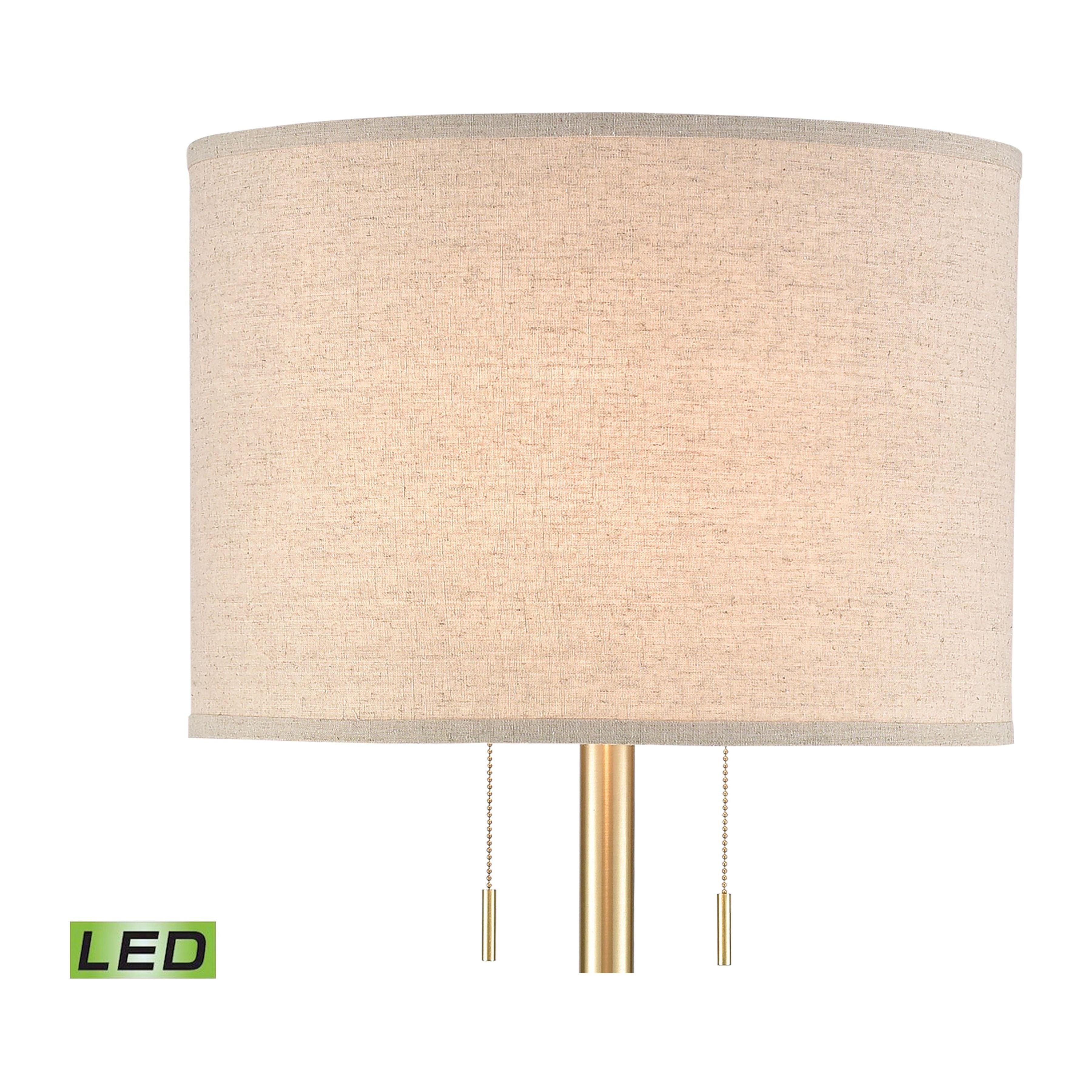 Below the Surface 63" High 2-Light Floor Lamp