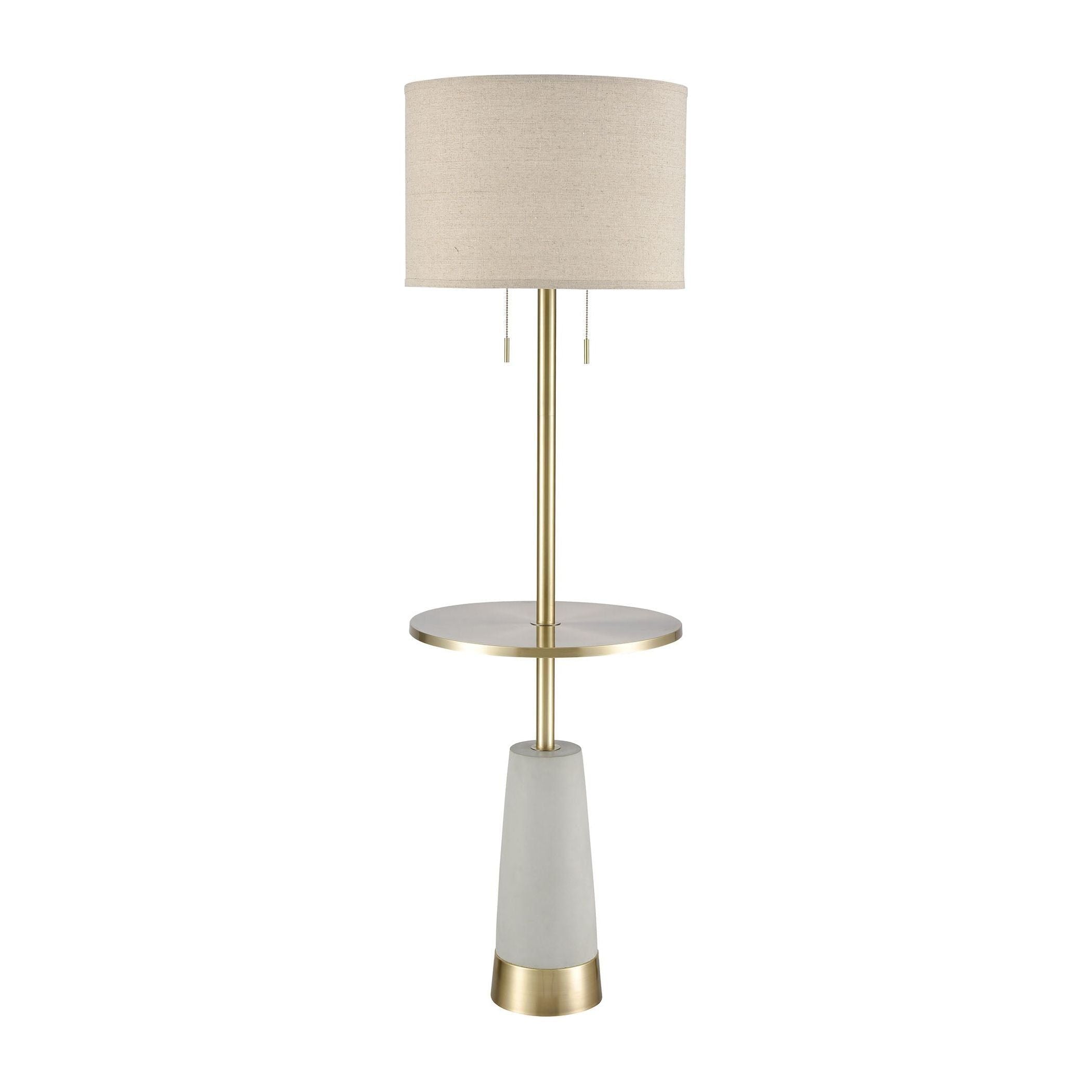 Below the Surface 63" High 2-Light Floor Lamp